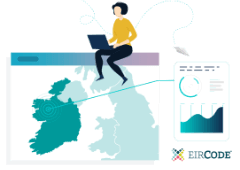 Eircode data products illustration
